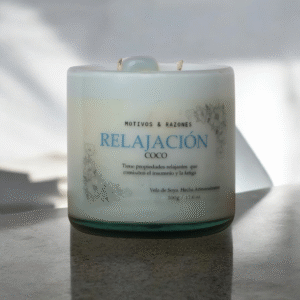 Vela Relajación – Coco (500 g)