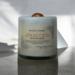 Vela Atracción – Chocolate Naranja (500 g)