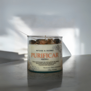 Vela Purificar – Madera (250 g)