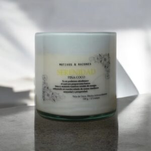 Vela Serenidad – Piña Coco (500 g)