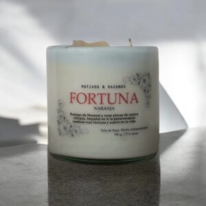 Vela Fortuna – Naranja (500 g)